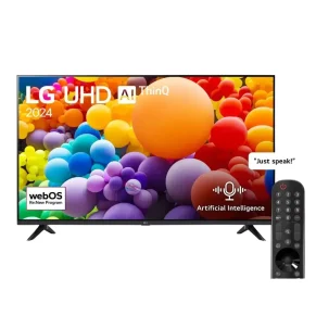 LG TV UHD 55 INCH UT73 4K SMART TV AI MAGIC REMOTE HDR10 WEBOS24
