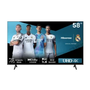 HISENSE 58 INCH UHD 4K SMART TV