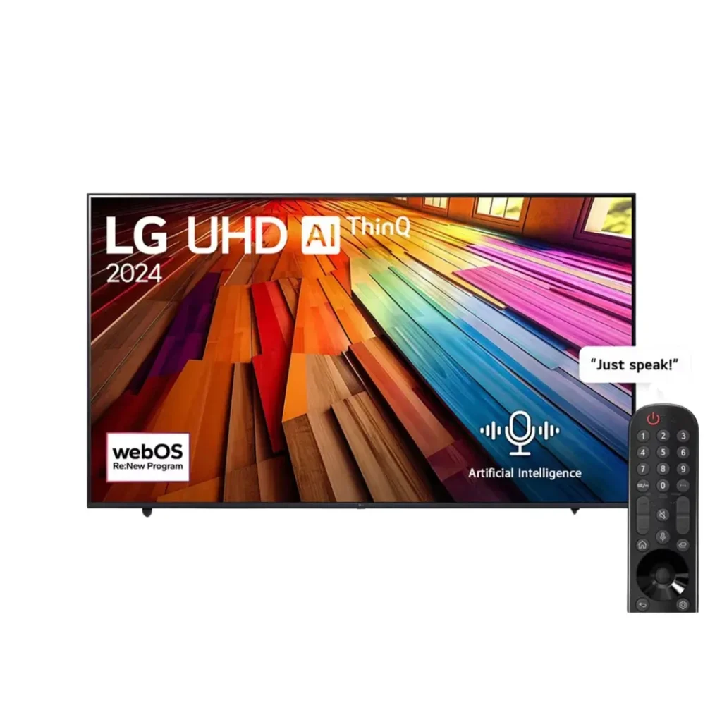 LG TV UHD 70 INCH UT80 4K SMART TV AI MAGIC REMOTE WEBOS24