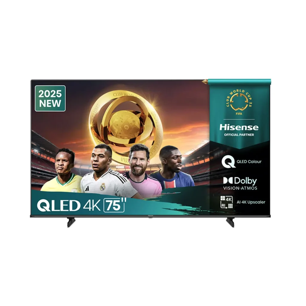 HISENSE 75 INCH QLED 4K SMART TV