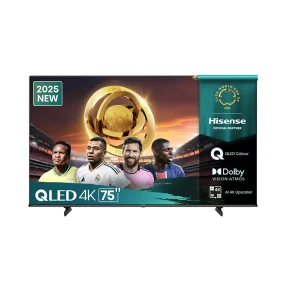 HISENSE 75 INCH QLED 4K SMART TV