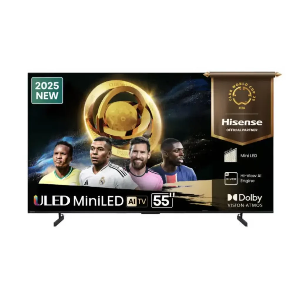Hisense TV ULED 55 Inch U6Q 4K Smart Mini LED