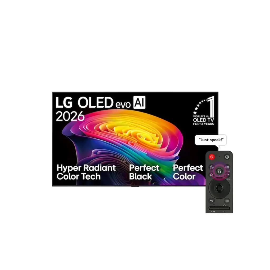 LG TV OLED 77 Inch C6 4K Smart TV with Alpha Processor