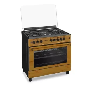 Maxi Gas Cooker 60x90 CM 4+2 Burners Wood