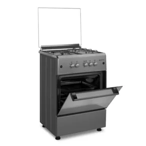 Maxi Gas Cooker 60x60 CM 3+1 Burners Inox