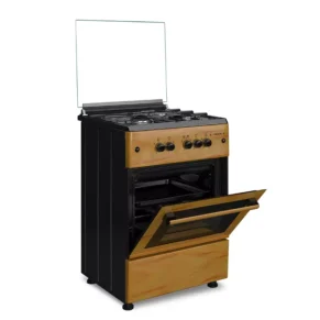 Maxi Gas Cooker 60x60 CM 3+1 Burners IGL Wood