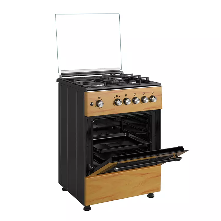 Maxi Gas Cooker 60×60 CM 3+1 Burners IGL Wood (TR)