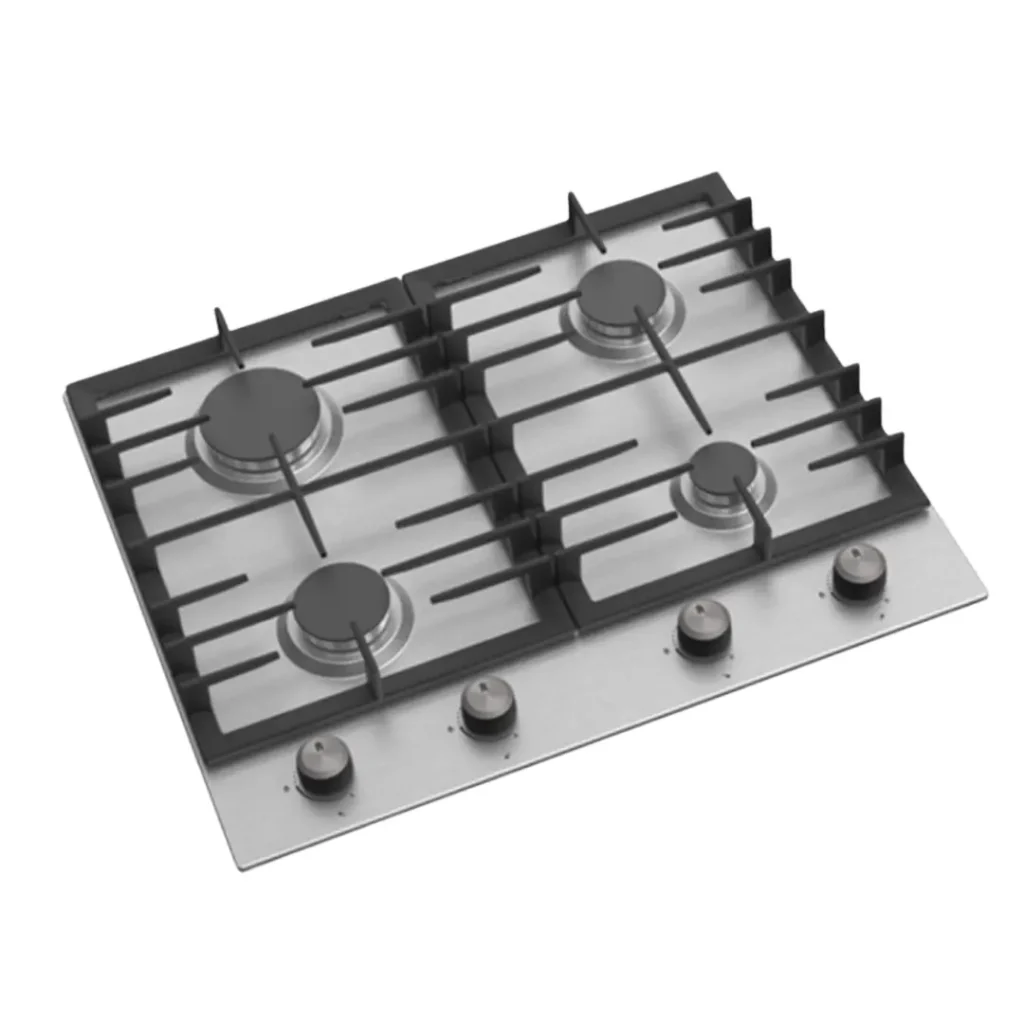 Maxi Tabletop Gas Cooker 4 Burners (BE001) Stainless Steel