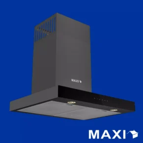 Maxi Hood 90cm T-Type (D011BL) Black Glass