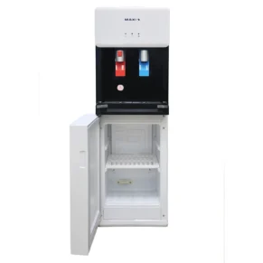 Maxi Water Dispenser with Bottom Fridge 2-Faucet (1675S-B)