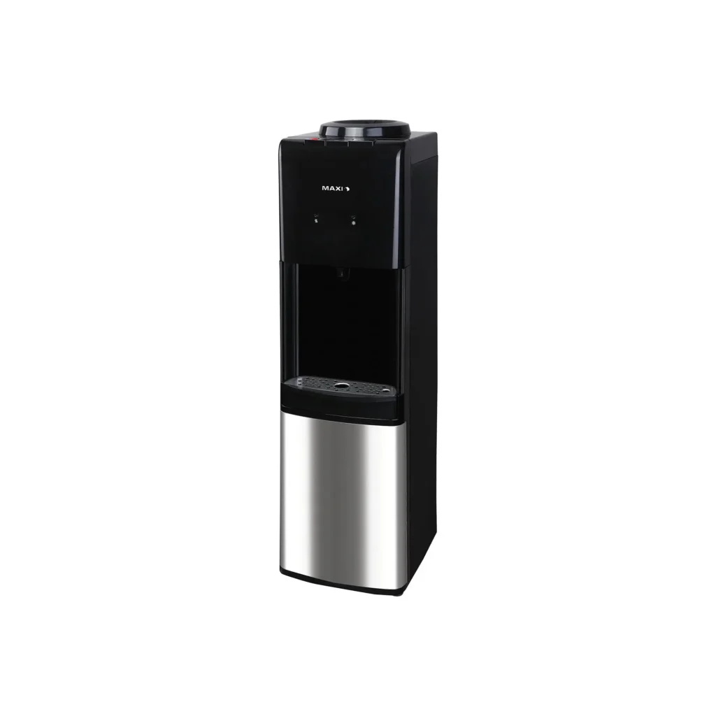 Maxi Water Dispenser 3-Faucet Silver & Black (YL1242S)