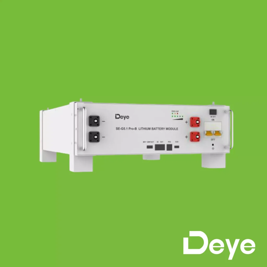 Deye Low Voltage LiFePO4 Battery (SE-G5.1Pro-B) 5.12 KWH