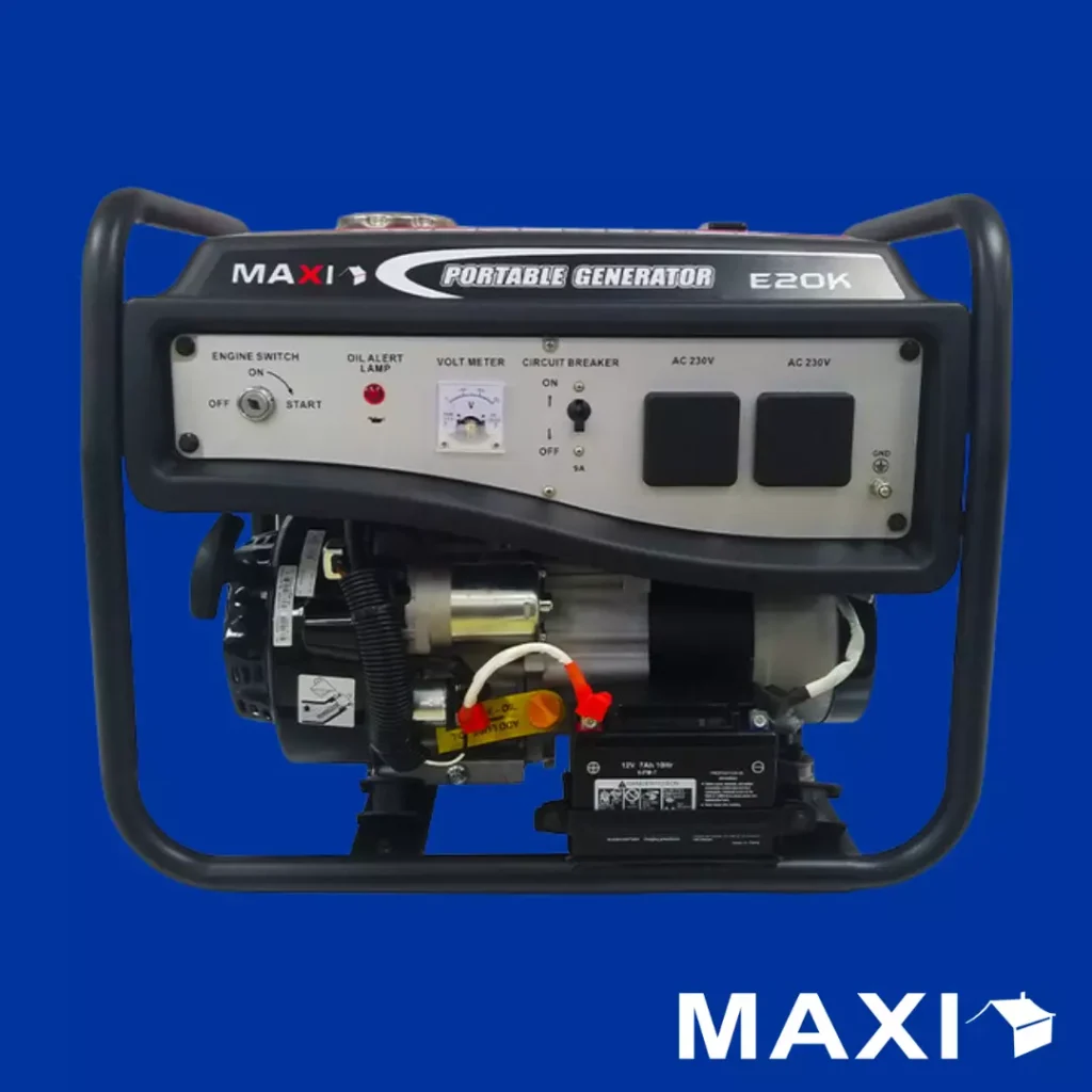 Maxi Generator 2.5kVa 2.0kW Manual (E20K)