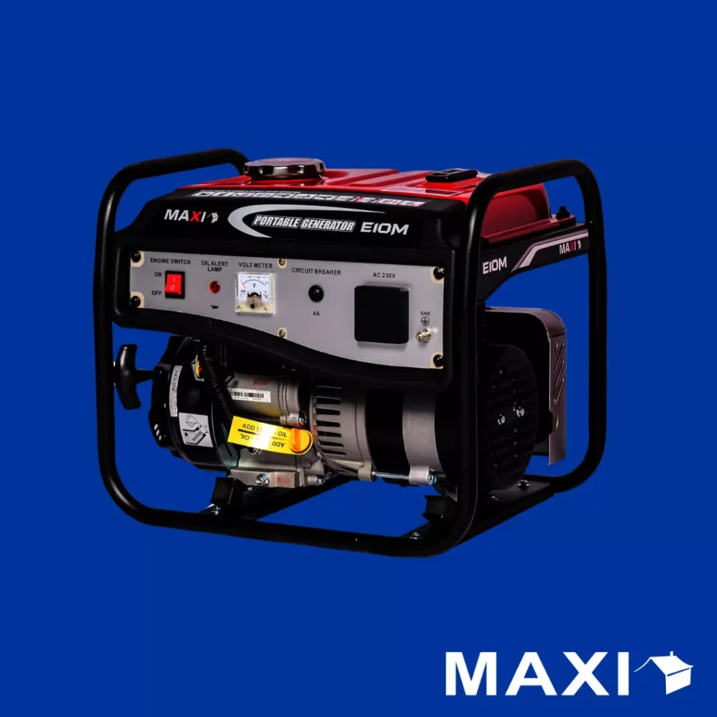 Maxi Generator 1.25kVa 1.0kW Manual (E10M)