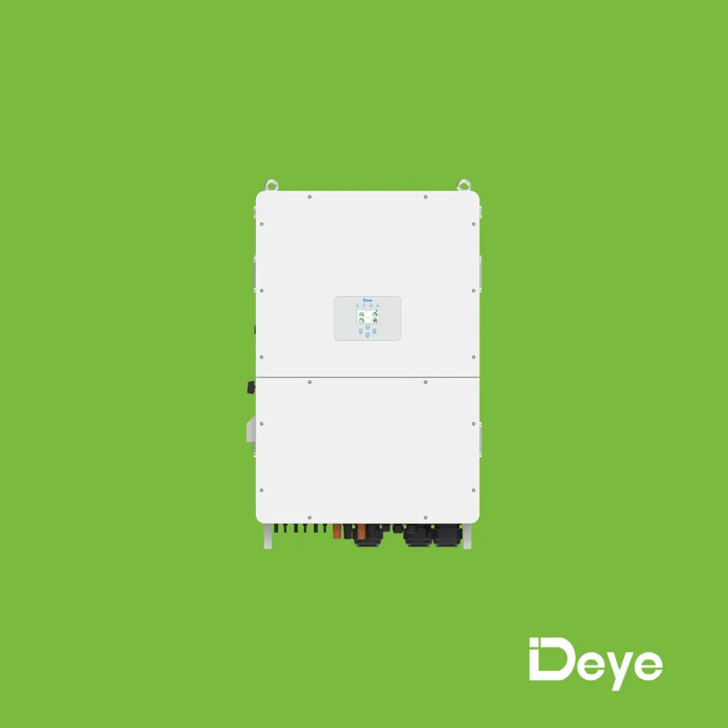 Deye Hybrid Inverter 125kW 3-Phase HV Battery Supported (SUN-125K-SG02HP3-EU-GM10)