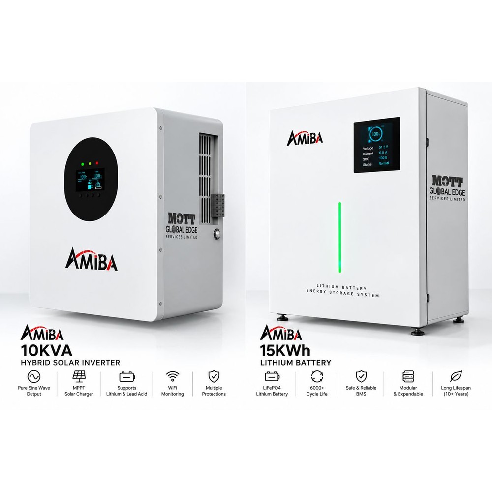 Amiba Solar Inverter Battery Kit